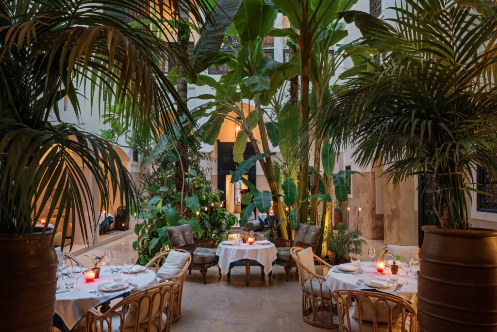 Riad 72.  Marrakech. Photo by Alan Keohane www.still-images.net